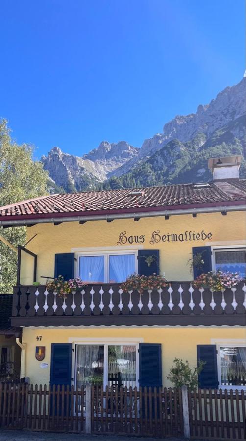 Haus Heimatliebe Apartment Mittenwald Exterior photo